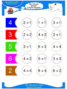 Çocuklar İçin toplam işlemi yaprak testleri 